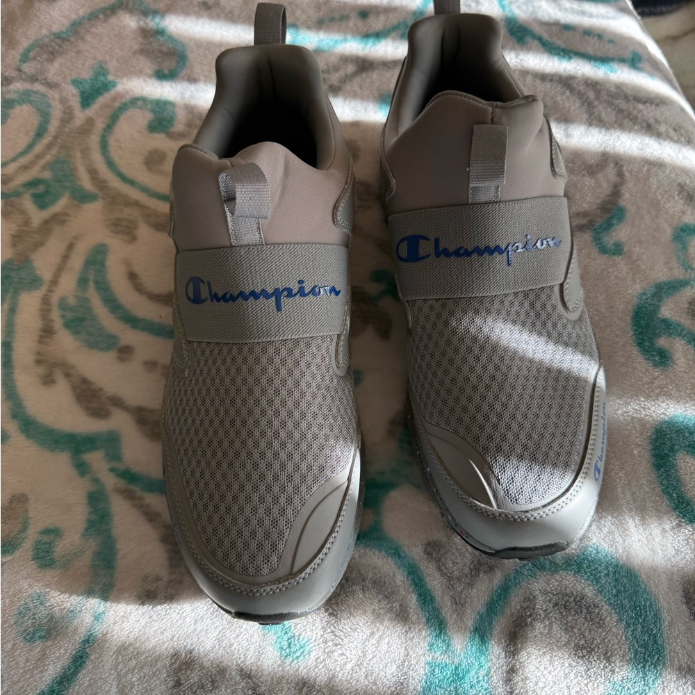 Champion Gray Mesh Men's Sneakers